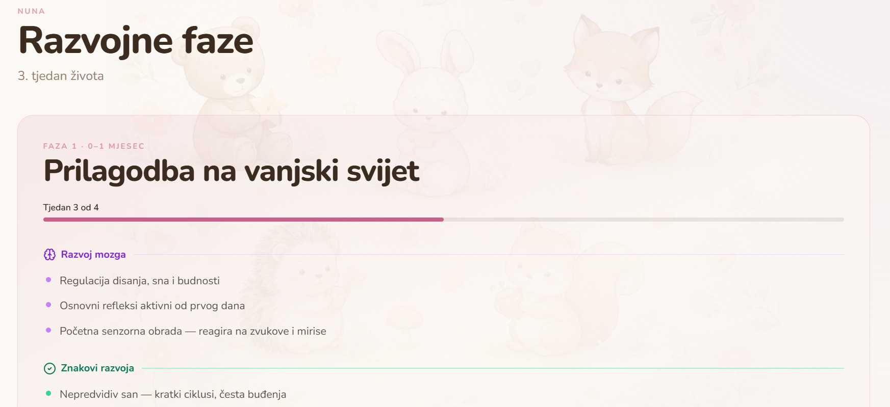Razvojne faze — PhaseCard